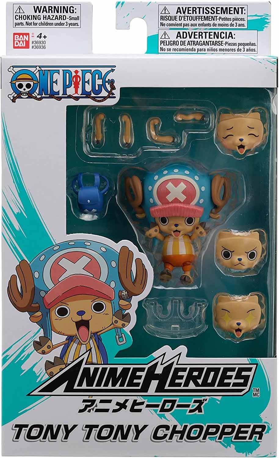 Tony Tony Chopper rejoint votre collection avec cette figurine articulée adorable et expressive, fidèle au médecin des Mugiwara. Un mélange parfait de mignonnerie et de bravoure !
