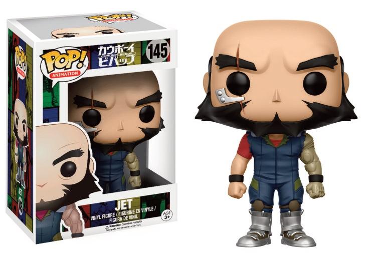 Revivez les moments iconiques de "Cowboy Bebop" avec cette figurine Funko Pop de Jet Black.