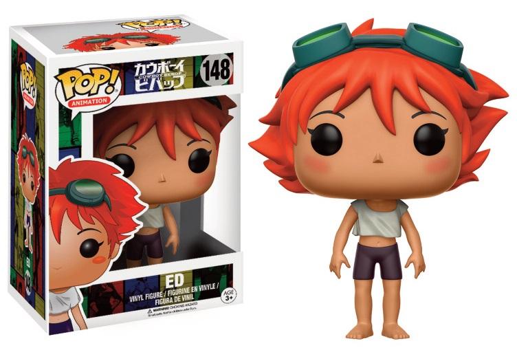 Ajoutez une touche d'excentricité à votre collection avec cette figurine Funko Pop d'Edward Wong Hau Pepelu Tivrusky IV, plus connue sous le nom d'Ed, de "Cowboy Bebop".