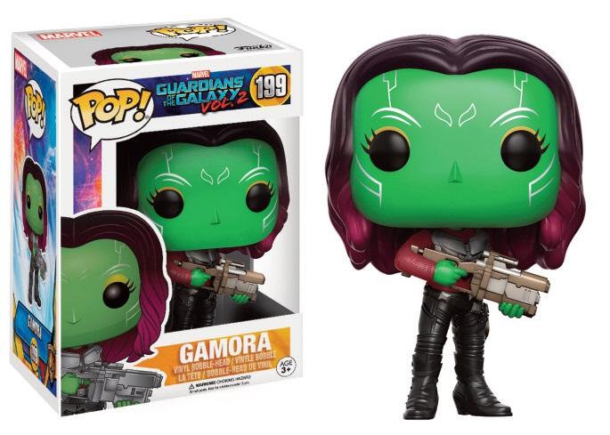 Ajoutez une guerrière intrépide à votre collection avec cette figurine Funko Pop de Gamora, la redoutable combattante des "Guardians of the Galaxy".