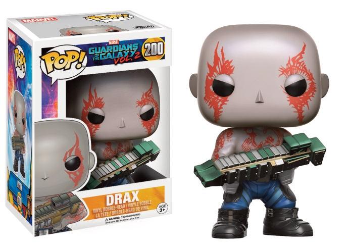 Amenez la force brute et l'humour unique de Drax dans votre collection avec cette figurine Funko Pop de "Guardians of the Galaxy".