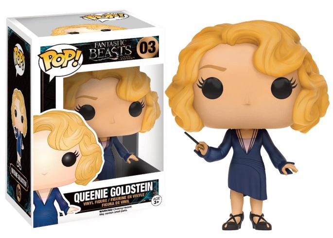 Plongez dans le charme et la magie du monde des sorciers avec cette figurine Funko Pop de Queenie Goldstein, la sorcière au cœur tendre de "Les Animaux Fantastiques".