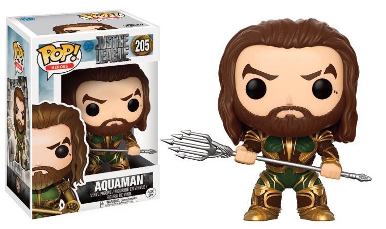 Plongez dans l'aventure avec cette figurine Funko Pop d'Aquaman de la 
