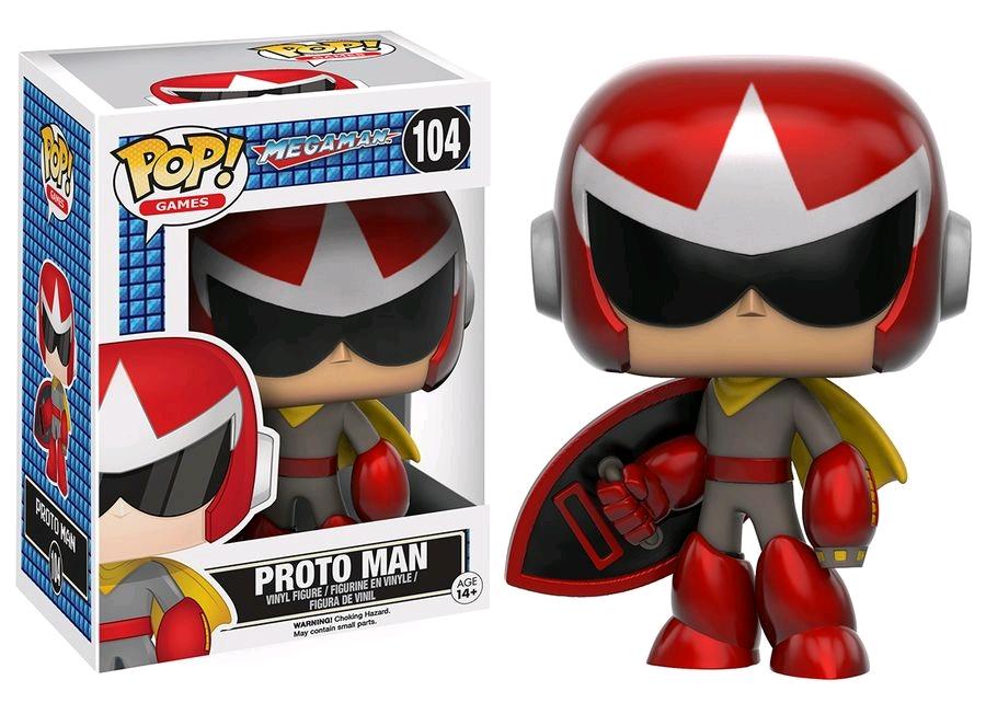 Enrichissez votre collection avec la figurine Funko Pop de Proto Man, le mystérieux et charismatique personnage de la série de jeux vidéo Mega Man.