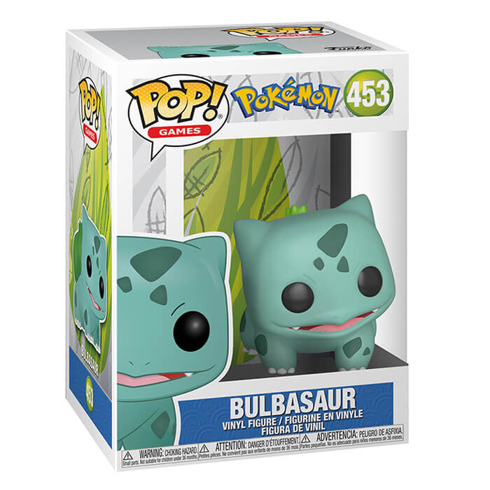 Ajoutez Bulbizarre à votre collection avec cette figurine Funko Pop! sous licence officielle Pokémon. Un incontournable pour les fans, fidèle au Pokémon de départ de Kanto, parfait pour jouer, exposer ou offrir !