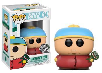 Célébrez l'un des liens les plus touchants de "South Park" avec cette figurine Funko Pop de Cartman accompagné de son fidèle jouet Clyde Frog.
