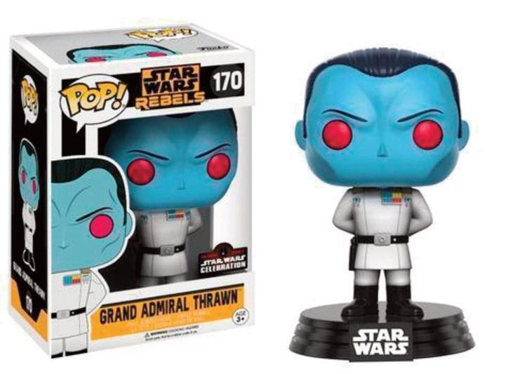 Introduisez l'un des stratèges les plus redoutables de l'univers "Star Wars" dans votre collection avec cette figurine Funko Pop du Grand Admiral Thrawn.