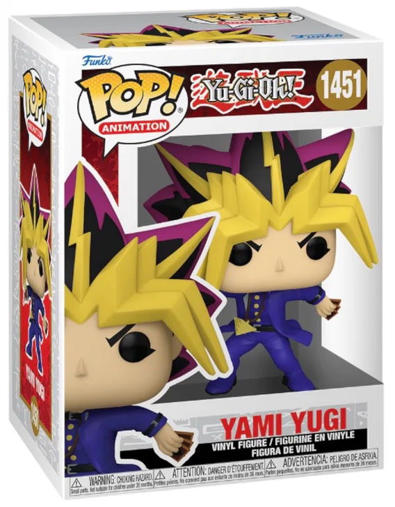 Plongez dans l'univers de Yu-Gi-Oh! avec cette figurine Funko Pop! représentant Yami Yugi dans sa version Demon Kingdom. Un incontournable pour les fans et collectionneurs de la série emblématique.