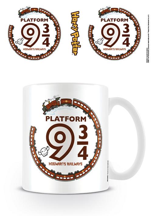 Embarquez pour une aventure magique à chaque gorgée avec ce mug inspiré de la célèbre Plateforme 9 3/4 de "Harry Potter".