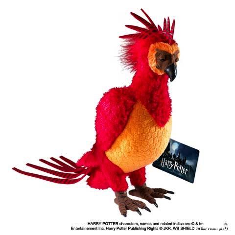Embrassez la magie et la majesté de l'univers de "Harry Potter" avec cette peluche Fumseck, le phénix fidèle du directeur Dumbledore.
