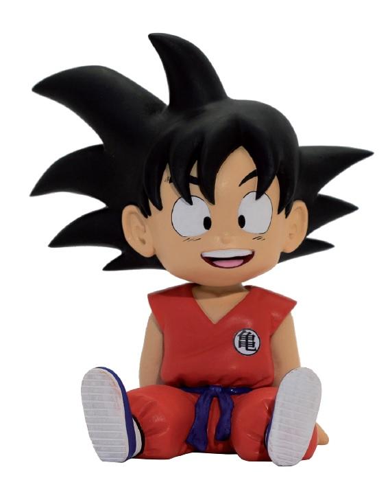 Économisez avec un esprit d'aventure grâce à cette tirelire créative représentant Son Goku de "Dragon Ball".